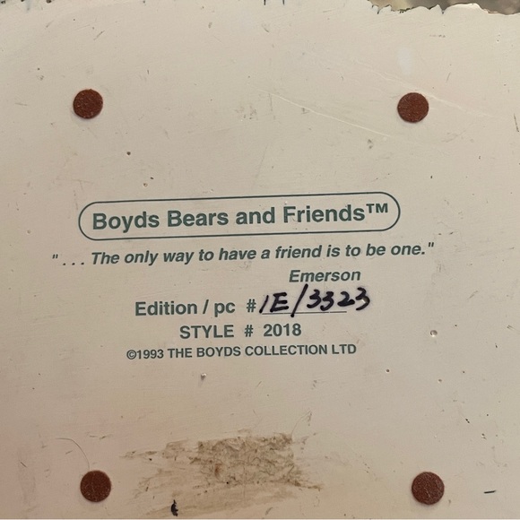 Lot of 4 Boyds Bears & Friends Grenville Beatrice Juliette Bailey & Wixie, Emily - Picture 13 of 13